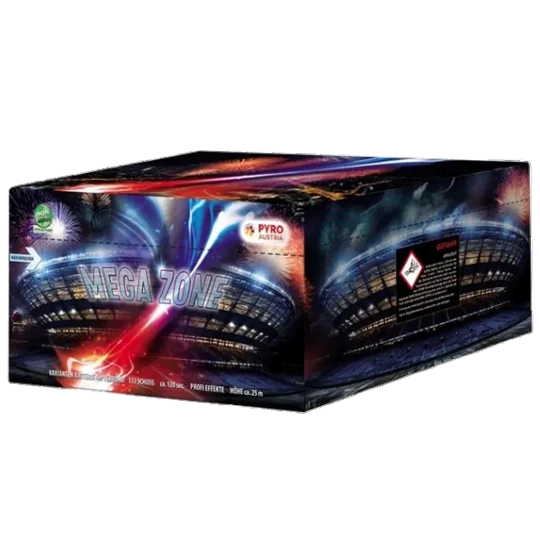 Produktabbildung der Feuerwerksbatterie Mega Zone.
